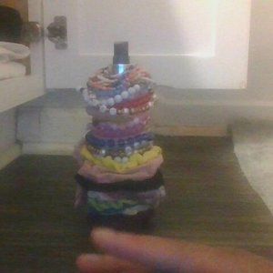 Beaded Braclets & Scrunchies